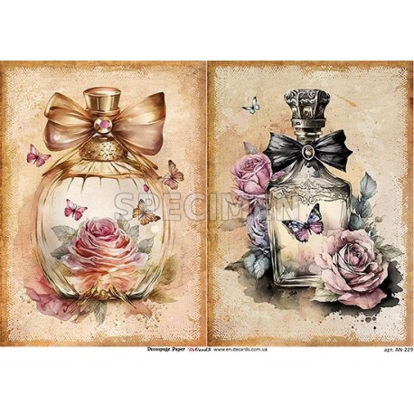 papier cienki A-4 butelki perfum AN-229,0