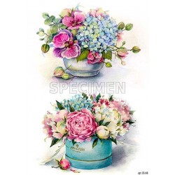 papier cienki A-4 kwiaty w boxie FS-146