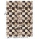 papier ryżowy A-4 6858 kwadraty czarno-białe