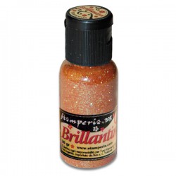 Stamperia brokat brillantini pomarańcz 20g
