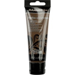 farba akrylowa 75ml falmingo brązowy