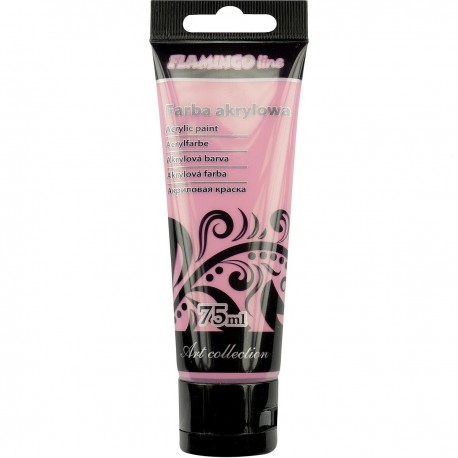 farba akrylowa 75ml flamingo różowy pastel