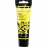 farba akrylowa 75ml flamingo żółty