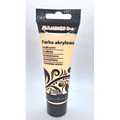 farba akrylowa 75ml flamingo beżowy