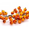 jarzębina pomarań-czerw. oszroniona  1cm/40 szt