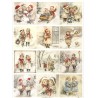 papier ryżowy A-4  2683 zimowe dzieci