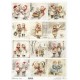 papier ryżowy A-3 1522L zimowe dzieci