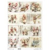 papier ryżowy A-3 1522L zimowe dzieci