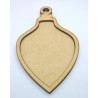 bombka łezka z nakładką 25*14,7 cm