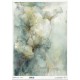 papier ryżowy A-3 1546L kwiaty akwarela