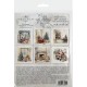  zestaw papierów mini 14,8*14,8cm ciuchcia 
