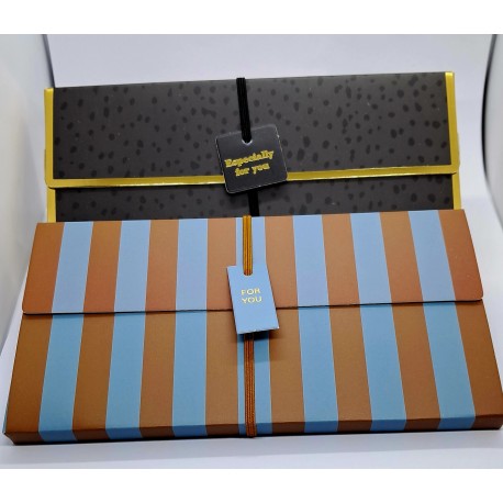 koperty podarunkowe 17*9 cm opk.2 szt but.zielen