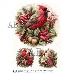 papier ryżowy A-4 id-7327 kardynał