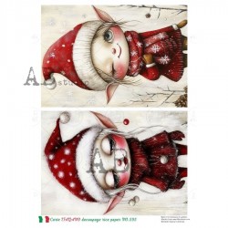 papier ryżowy A-4 no.595 św. dziewczynki