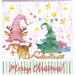 serwetki 33*33 BN256 sarenka z sankami