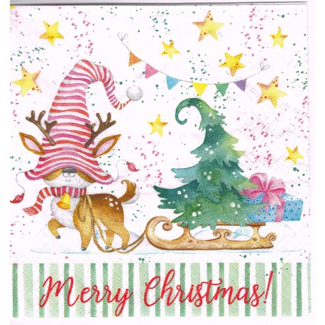 serwetki 33*33 BN256 sarenka z sankami