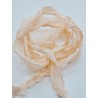 ***wstążka wanilia shabby 2-2,5cm/120cm
