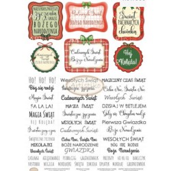 papier do wycinanania napis