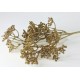 gałązka gipsówka złota brokat 37 cm