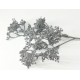 gałązka gipsówka srebro brokat 37 cm