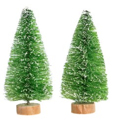 choinki zielone 8cm/opk.2 szt