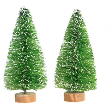 choinki zielone 8cm/opk.2 szt