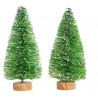 choinki zielone 8cm/opk.2 szt