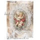 papier ryżowy A-4 id-7334 anioł w ramce