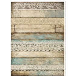  papier ryżowy A-4 2483 deska,koronka