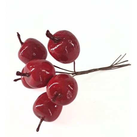 jabłuszka czerwone 6 szt