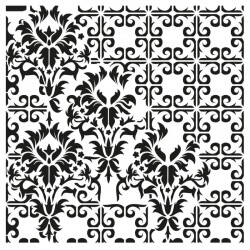 cadence szablon 25*25 cm GCSM 009