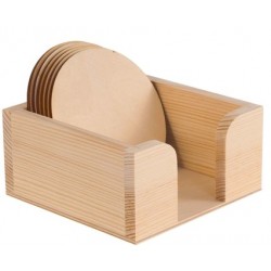 pojemnik drew+6 podkładek