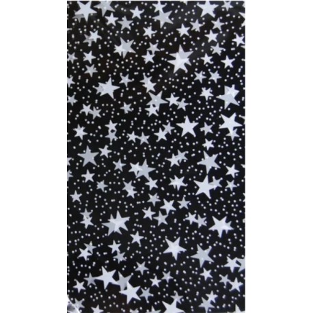 torebka foliowa 20*35 cm gwiazdki opk.25 szt