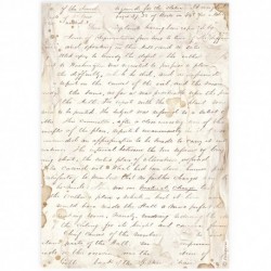 ***papier ryżowy A4 DFSA4913 pismo odręczne