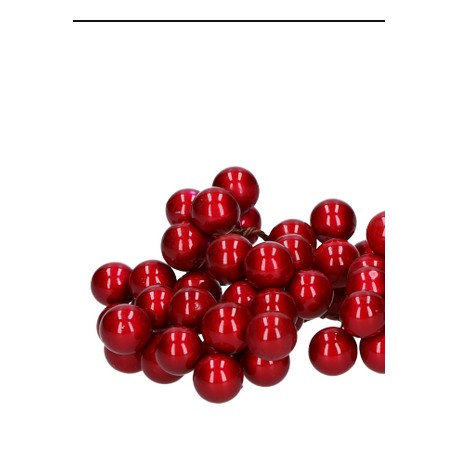 kulki czerwień połysk 16 mm opk.12 szt