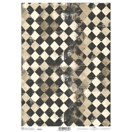  papier ryżowy A-4 2524 romby