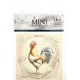  zestaw papierów mini 14,8*14,8cm kogut,kurczaki