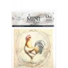  zestaw papierów mini 14,8*14,8cm kogut,kurczaki