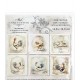  zestaw papierów mini 14,8*14,8cm kogut,kurczaki
