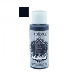 cadence farba do szkła i porcealny 59 ml matowa czarna