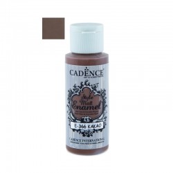 cadence farba do szkła i porcealny 59 ml matowa kakaowy