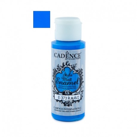 cadence farba do szkła i porcealny 59 ml matowa niebieski królewski