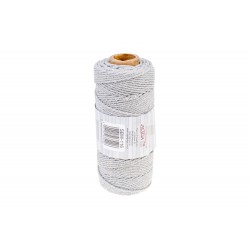 sznurek bawełniany do makramy 3mm*100 m szary