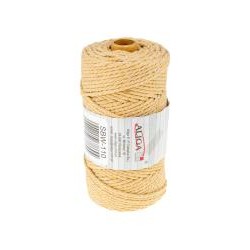 sznurek bawełniany do makramy 3mm*100 m piaskowy