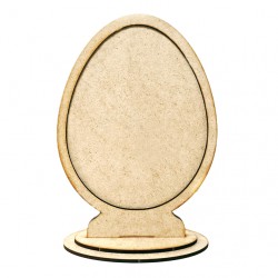 jajko stojące z nakładką hdf 19,8x13,8cm