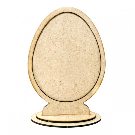 jajko stojące z nakładką hdf 19,8x13,8cm