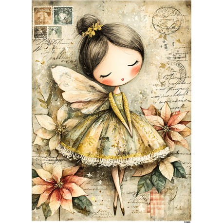 papier ryżowy A-5 13903 laleczka