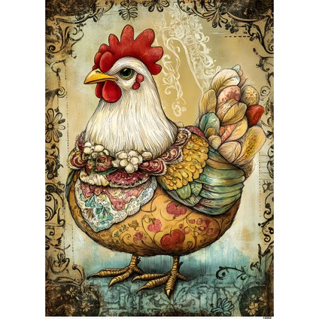 papier ryżowy A-5 12002 kura