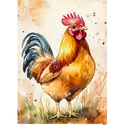 papier ryżowy A-5 16864 kogut