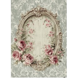 papier ryżowy A-5 8045 ramka